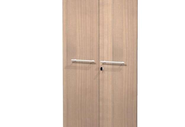Immagine di Coppia ante Prestige - per mobile medio/alto - con serratura - 80 x 153,8 cm - spessore 18 mm - mela