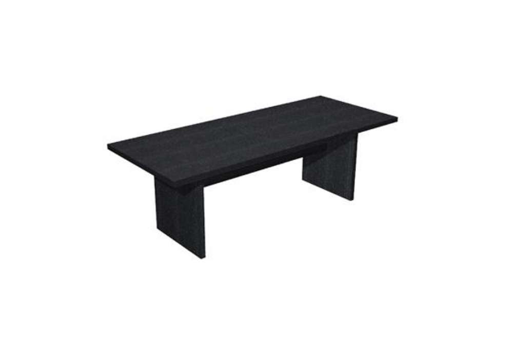 Immagine di Tavolo riunioni Prestige - 220 x 100 x 74 cm - nero venato