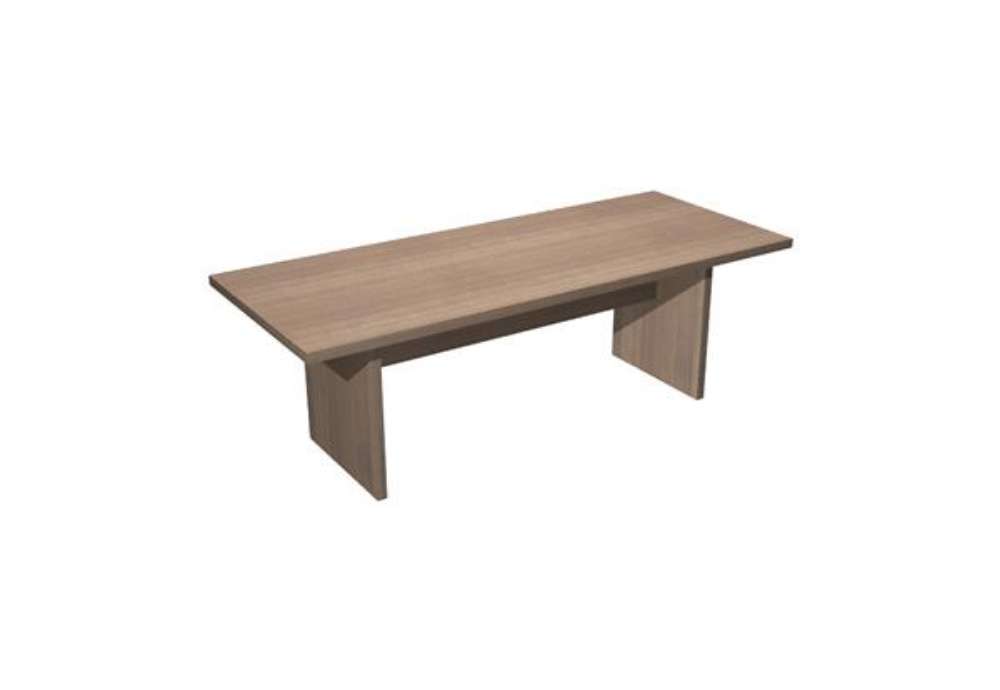 Immagine di Tavolo riunioni Prestige - 220 x 100 x 74 cm - ciliegio arabis