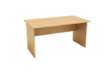 Immagine di Scrivania Easy - lineare - 140 x 80 x 72 cm - faggio