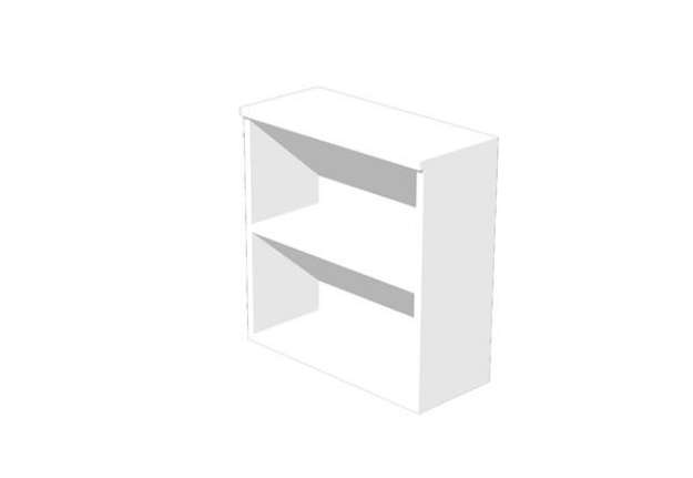 Immagine di Mobile Easy - basso a giorno - 80 x 35x 72 cm - bianco