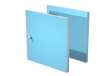 Immagine di Coppia ante Rainbow - 32,2x32,1 cm - per libreria - azzurro