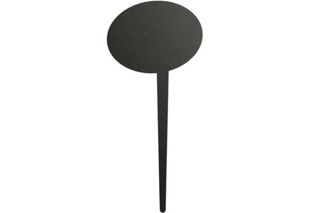 Immagine di Silhouette Tags - formato fumetto - nero - Securit - set 5 pezzi