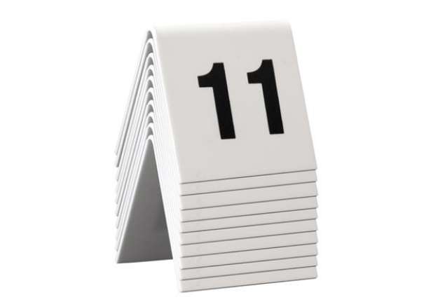 Immagine di Numeri per tavoli - set da 11 a 20 - Securit