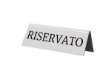 Immagine di Targhetta RISERVATO per tavoli - Securit - set 5 pezzi