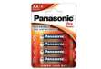 Immagine di Pila stilo AA - 1,5V - ProPower - LR6 - Panasonic - blister 4 pezzi