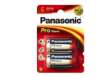 Immagine di Pila mezzatorcia - C - LR14 - ProPower - alcalina - Panasonic - blister 2 pezzi