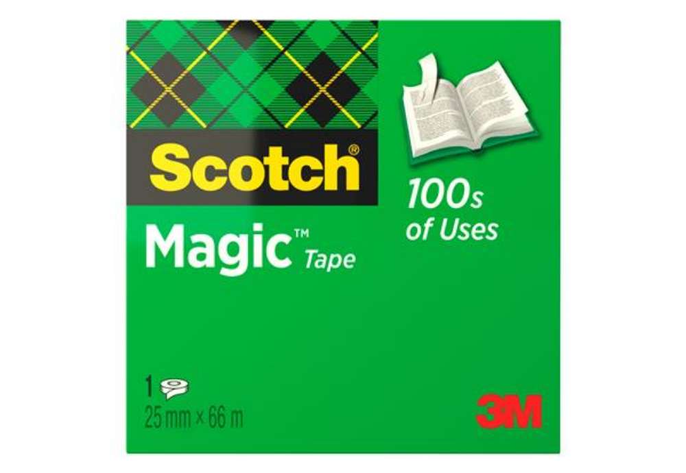 Immagine di Nastro adesivo Magic 810 - 25 mm x 66 m - acrilico - trasparente - Scotch