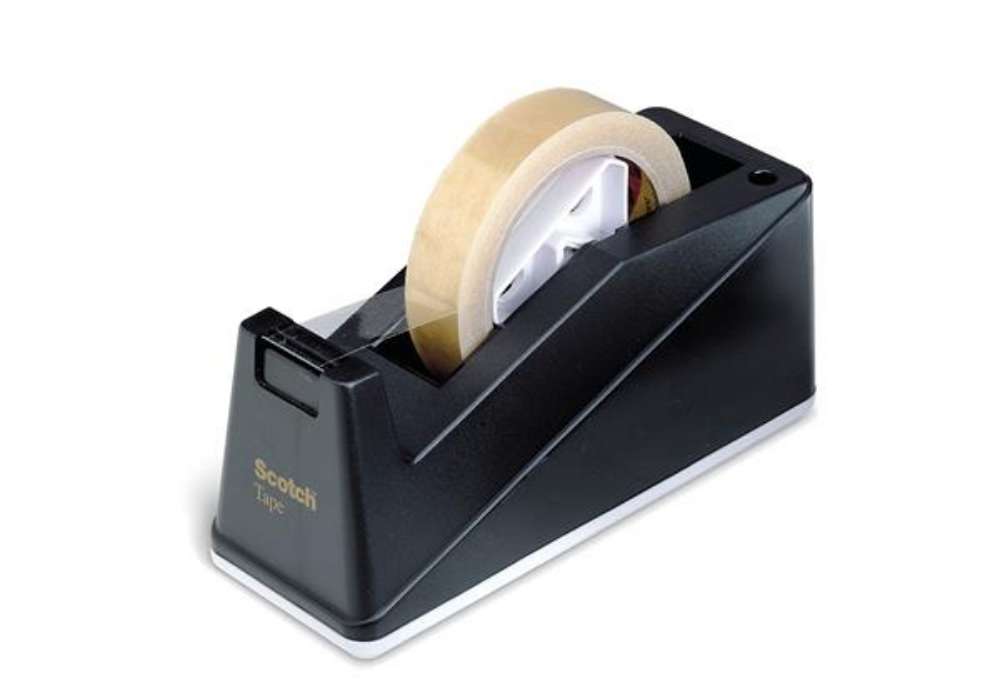 Immagine di Dispenser da tavolo C10 - per nastri 33/66 m - nero - Scotch