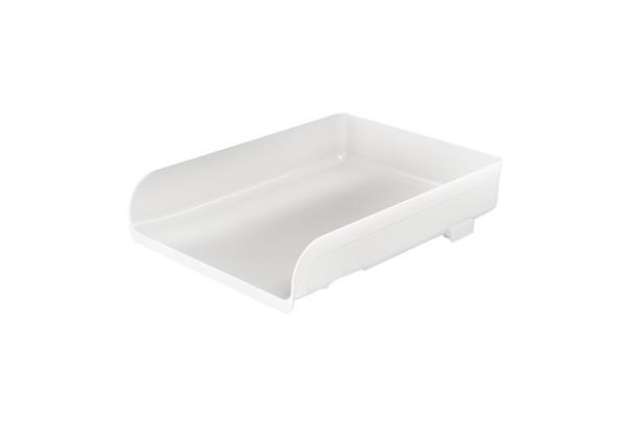 Immagine di Vaschetta portacorrispondenza Mydesk - 33,5 x 25,4 x 7 cm - bianco - Arda