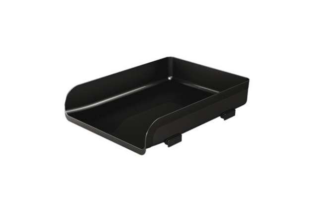 Immagine di Vaschetta portacorrispondenza Mydesk - 33,5 x 25,4 x 7 cm - nero - Arda