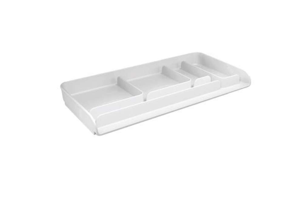 Immagine di Vaschetta portacancelleria Mydesk - 26,1 x 12,5 x 2,8 cm - bianco - Arda