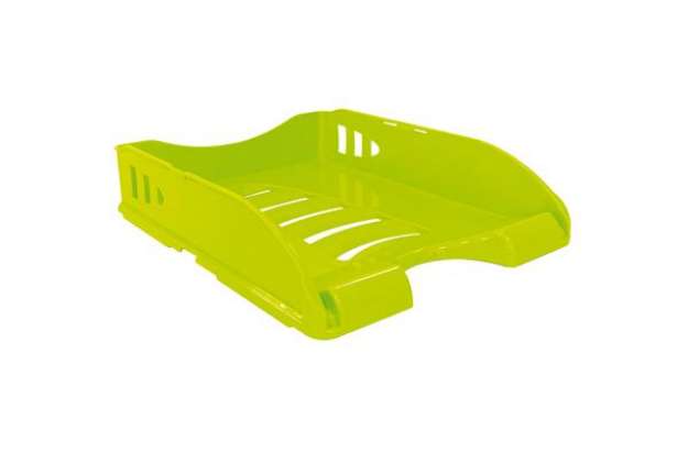Immagine di Vaschetta portacorrispondenza Sunrise - 33,5 x 25,4 x 7 cm - verde - Arda