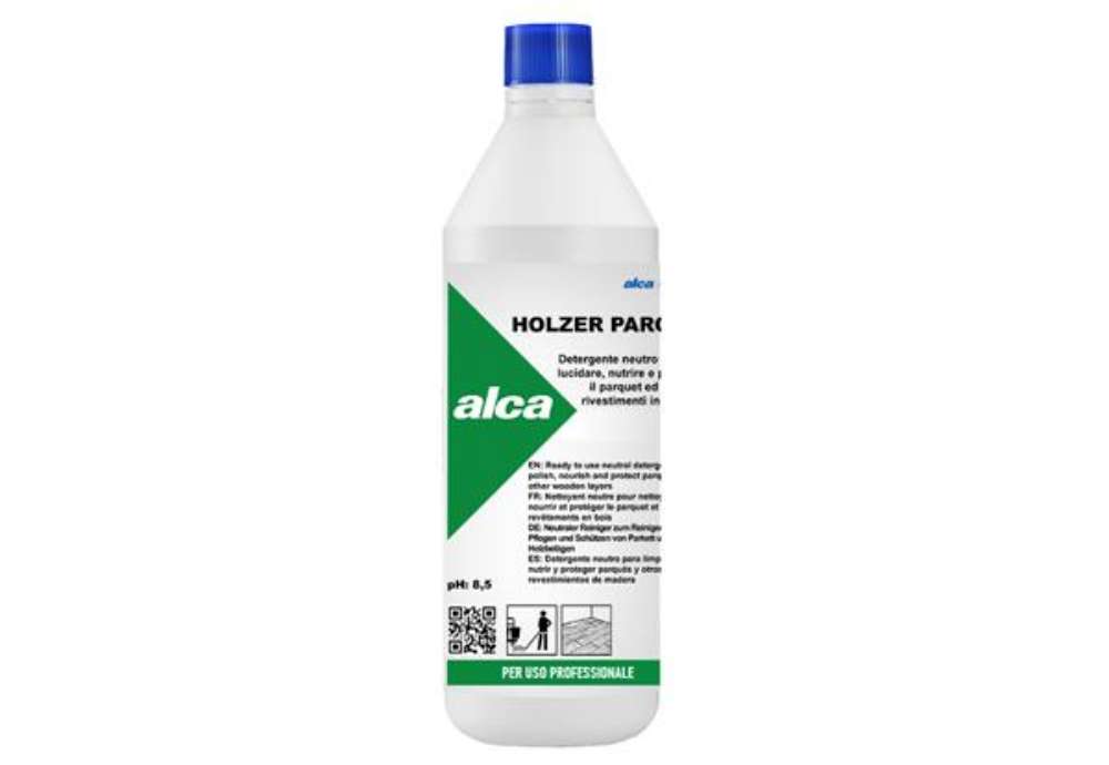 Immagine di Detergente Holzer Parquet - Alca - flacone da 1 L