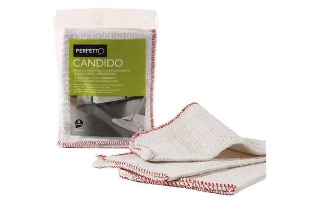 Immagine di Strofinaccio Candido - per pavimenti - 56x40 cm - Perfetto - conf. 2 pezzi