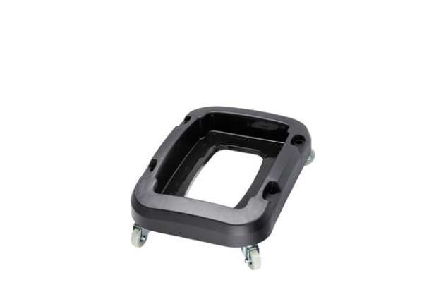 Immagine di Carrello a 4 ruote per contenitore Office - 32,5×47×15 cm - nero - Medial