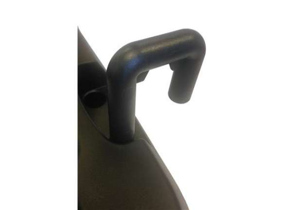 Immagine di Coppia di ganci per carrello contenitore Office - nero - Medial International
