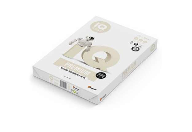 Immagine di Carta IQ Premium - A3 - 120 gr - bianco - Mondi - conf. 250 fogli