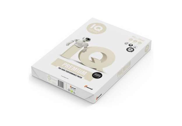 Immagine di Carta IQ Premium - A3 - 160 gr - bianco - Mondi - conf. 250 fogli