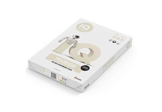 Immagine di Carta IQ Premium - A3 - 200 gr - bianco - Mondi - conf. 250 fogli