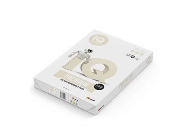 Immagine di Carta IQ Premium - A3 - 250 gr - bianco - Mondi - conf. 150 fogli
