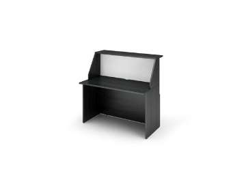 Visualizza i dettagli per Modulo Prestige reception sopralzo/desktop - 120 x 76,1 x 117 cm - nero venato/bianco Immagine di Modulo Prestige reception sopralzo/desktop - 120 x 76,1 x 117 cm - nero venato/bianco
