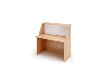 Visualizza i dettagli per Modulo Prestige reception sopralzo/desktop - 120 x 76,1 x 117 cm - ciliegio arabis/bianco Immagine di Modulo Prestige reception sopralzo/desktop - 120 x 76,1 x 117 cm - ciliegio arabis/bianco