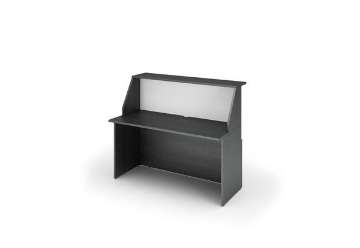 Visualizza i dettagli per Modulo Prestige reception sopralzo/desktop - 140 x 76,1 x 117 cm - nero venato/bianco Immagine di Modulo Prestige reception sopralzo/desktop - 140 x 76,1 x 117 cm - nero venato/bianco