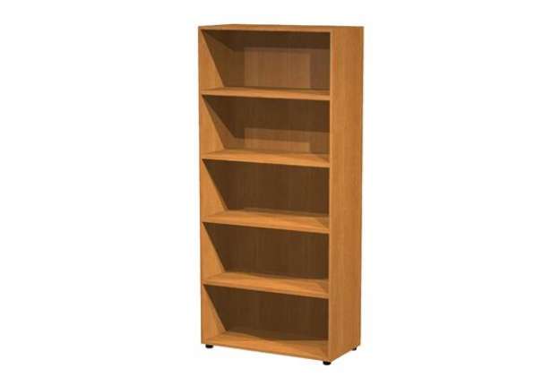 Immagine di Armadio modulare - a giorno - 90 x 44 x 200 cm - noce chiaro