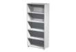 Immagine di Armadio modulare - a giorno - 90 x 44 x 200 cm - grigio