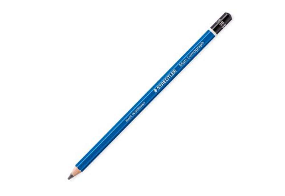 Immagine di Matita di grafite Mars Lumograph 100 - gradazione 9B - Staedtler