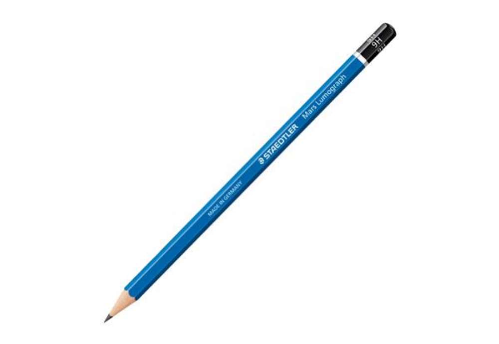Immagine di Matita di grafite Mars Lumograph 100 - gradazione 9H - Staedtler