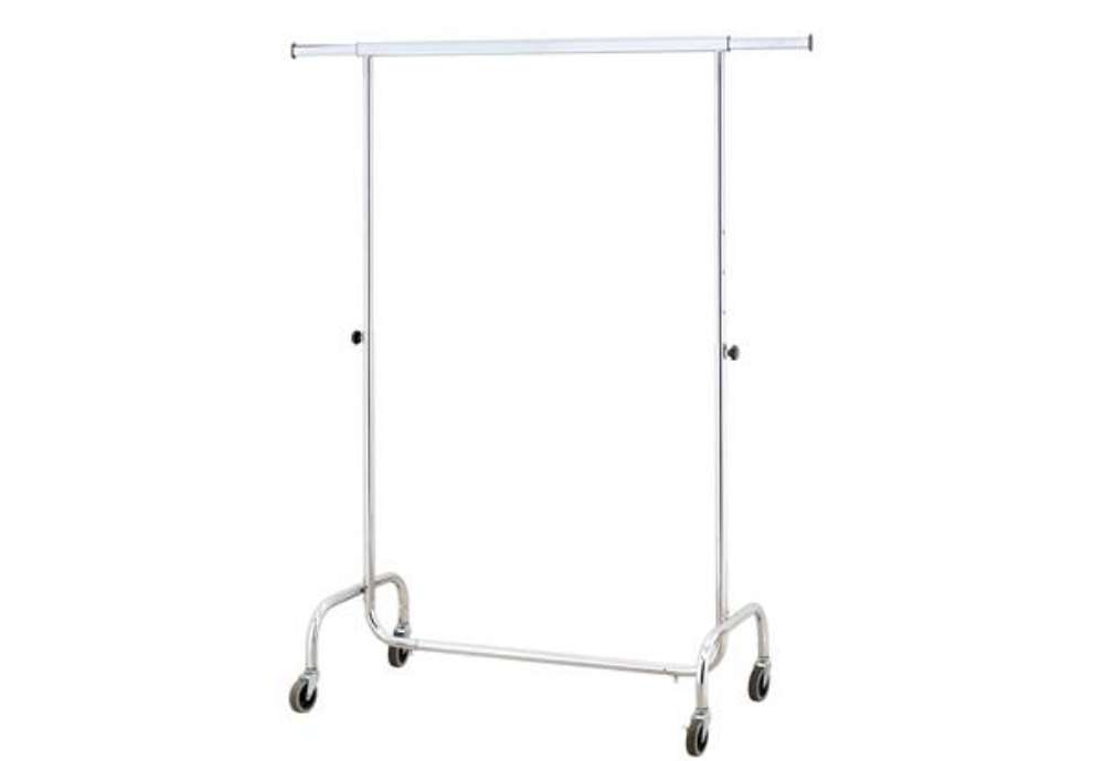 Immagine di Stender appendiabiti professionale AC0081 - 105/175 x 50 x 141/191 cm - acciaio - Serena Group