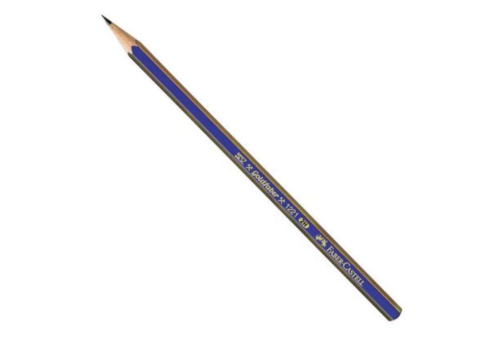 Immagine di Matita in grafite Goldfaber 1221 - esagonale - gradazione 2H - Faber-Castell