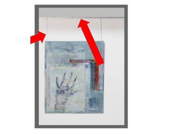 Immagine di Kit appendi quadri a parete Arte System - Studio T