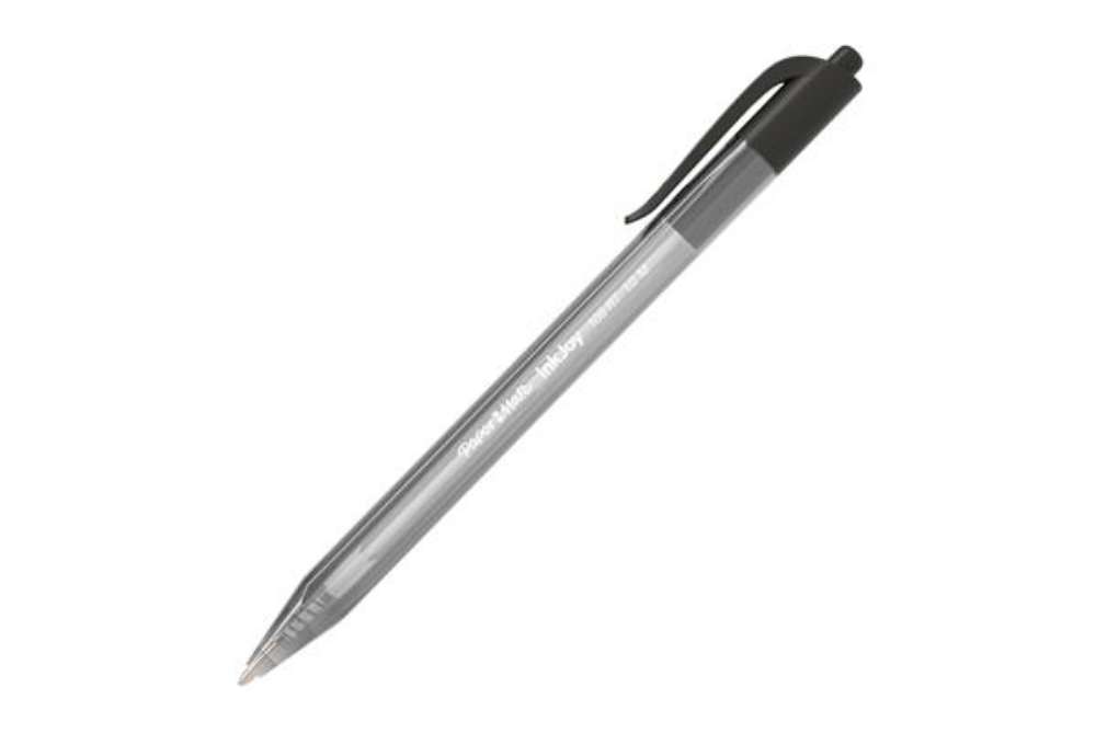 Immagine di Penna a sfera a scatto Inkjoy 100 RT  - punta 1,0mm - nero - Papermate