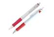 Immagine di Penna a sfera a scatto Acroball Pure White Begreen - punta 1,0mm - rosso  - Pilot