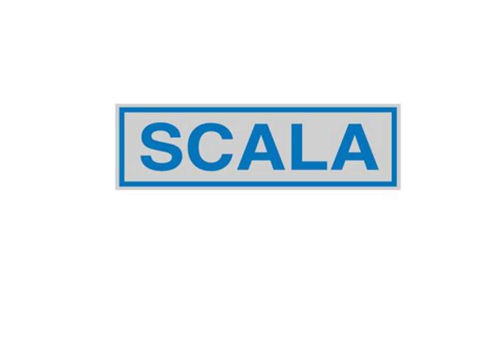Immagine di Targhetta adesiva - SCALA - 16,5 x 5 cm - Cartelli Segnalatori