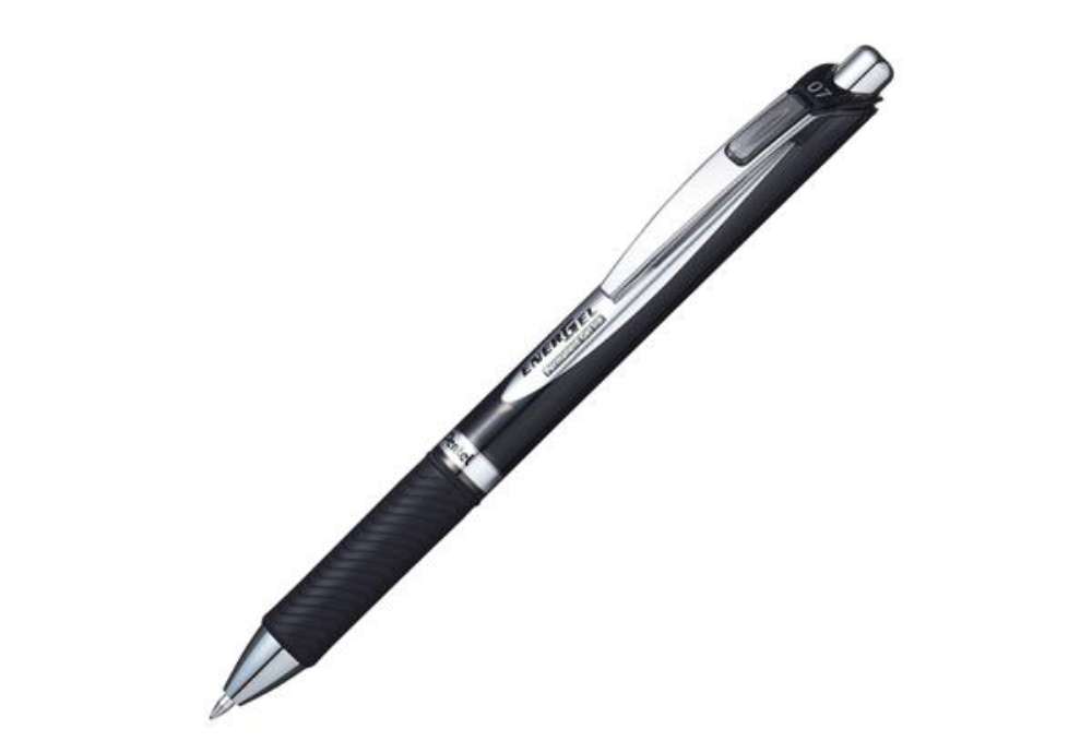 Immagine di Roller a scatto Energel XM Permanent - punta 0,7mm  - nero - Pentel