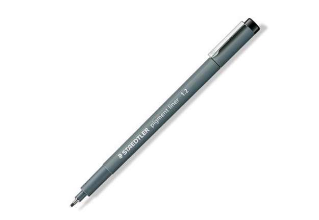 Immagine di Pennarello Pigment Liner 308 - 1,2mm - nero - Staedtler