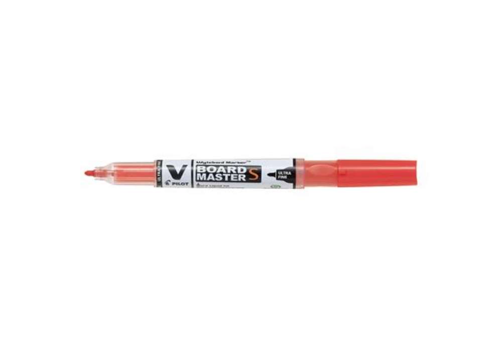 Immagine di Marcatore V Board Master S Ultra Fine Begreen - punta ultra fine - tratto 0,8mm - rosso - Pilot