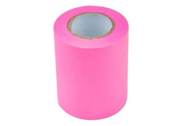 Immagine di Rotolo ricarica carta autoadesiva - fucsia neon - 59mm x 10mt - per Memoidea Tape Dispenser - Iterne