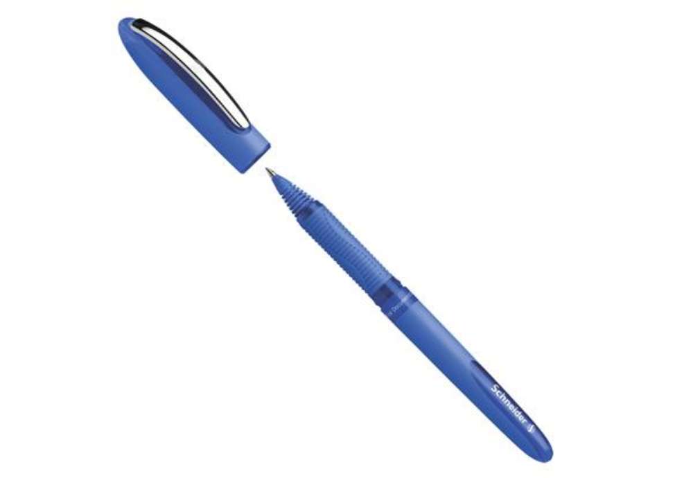 Immagine di Roller One Hybrid C con cappuccio  - tratto 0,5mm - blu - Schneider