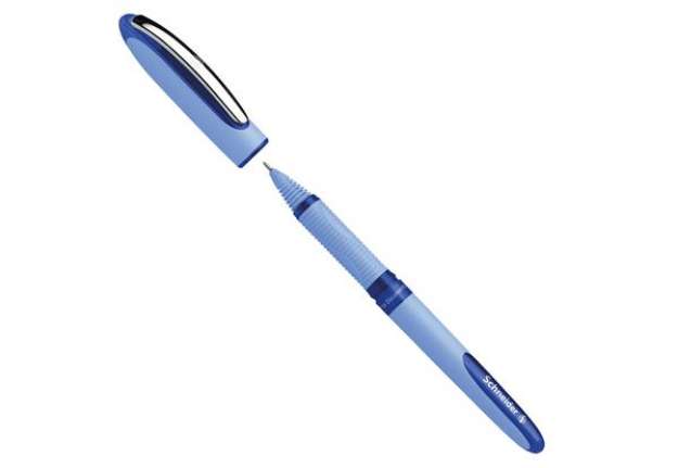 Immagine di Roller One Hybrid N con cappuccio - tratto 0,3mm - blu - Schneider