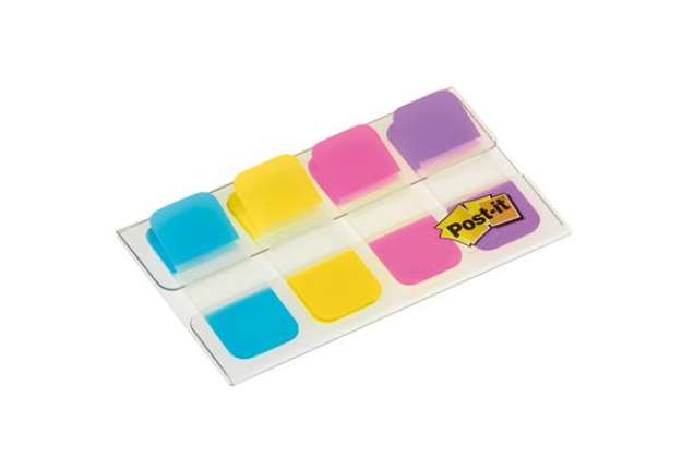 Immagine di Segnapagina Post-it Index Strong Mini - 676-AYPV-EU - 15,8 x 38 mm - colori vivaci - Post-it - conf.