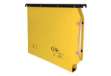 Immagine di Cartella sospesa Joker - armadio - interasse 33 cm - fondo U - 33 x 28 cm - giallo - Bertesi