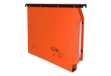 Immagine di Cartella sospesa Joker - armadio - interasse 33 cm - fondo U - 33 x 28 cm - arancio - Bertesi