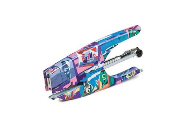 Immagine di Cucitrice a pinza Pop Art - punti 6/4 - American Dream - acciaio cromato - Iternet