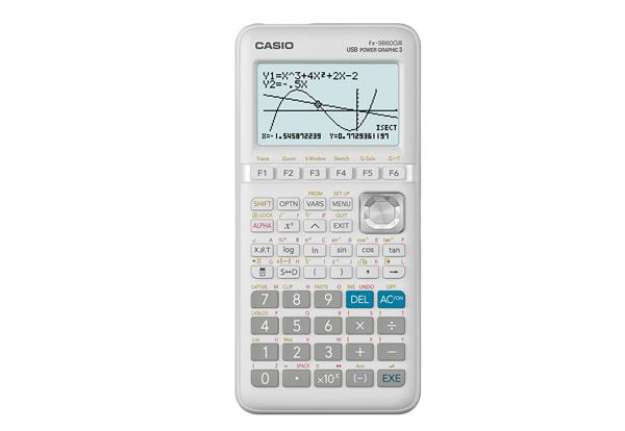 Immagine di Calcolatrice scientifica grafica FX-9860GIII - 900 funzioni - bianco - Casio