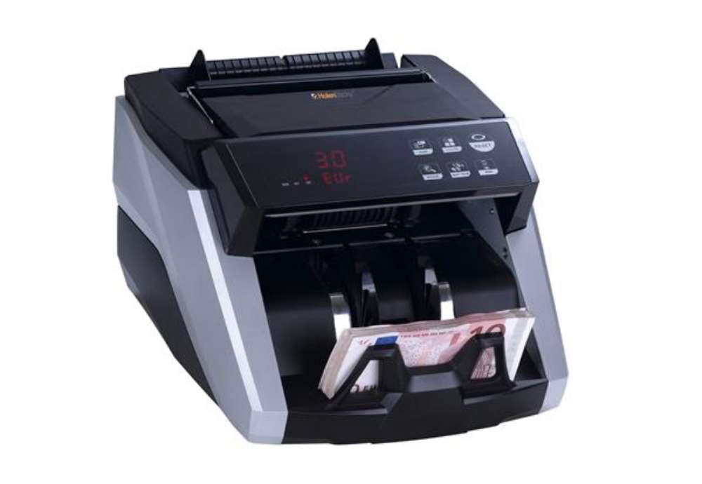Immagine di Conta/Verifica banconote HT2280 - 31,1 x 26,1 x 19,5 cm - nero - HolenBecky